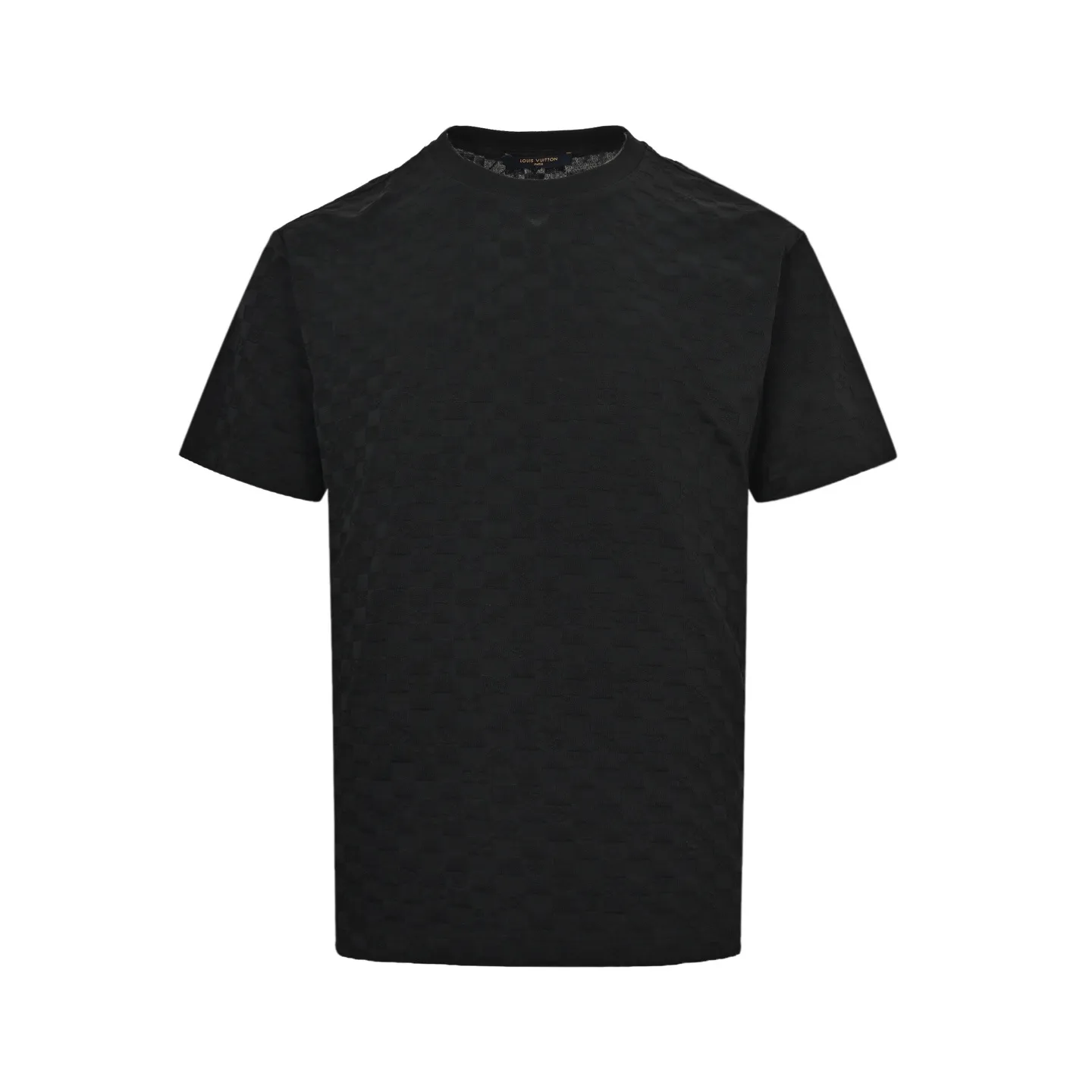Louis Vuitton/Louis Vuitton presbyopic checkerboard jacquard short sleeves